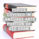 Topics Covered In Language Arts Portion Of GED Exam